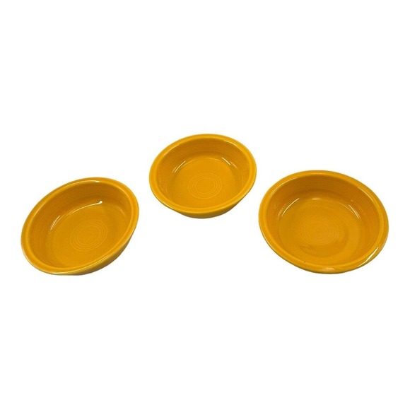 19 OZ. MEDIUM CEREAL SOUP BOWL Daffodil 6 7/8" FIESTA Lot Of 3 - Picture 6 of 10